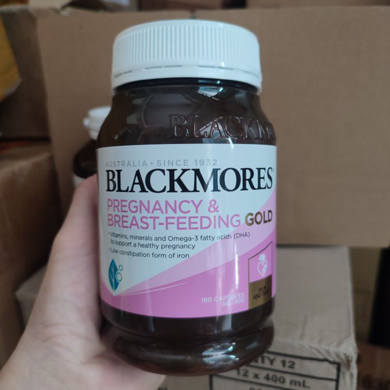 VITAMIN BẦU BLACKMORES PREGNANCY GOLD, 180 VIÊN và 120 VIÊN