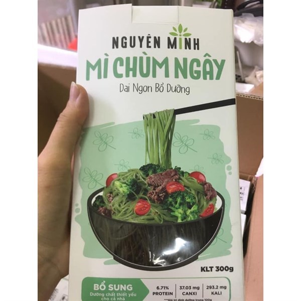 Mì Chùm Ngây Nguyên Minh - 300g - Dai ngon bổ dưỡng, dưỡng chất thiết yếu cho cả nhà