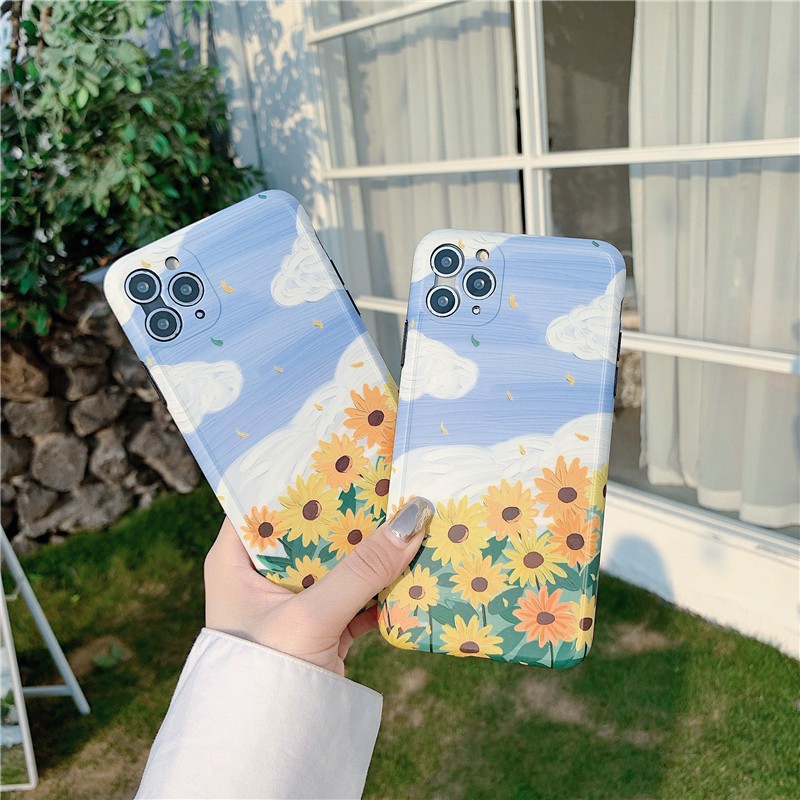 Ốp lưng iphone Đồng hoa IMD viển nổi cạnh cong 5/5s/6/6plus/6s/6splus/7/7plus/8/8plus/x/xr/xs/11/12/pro/max/plus/promax | BigBuy360 - bigbuy360.vn