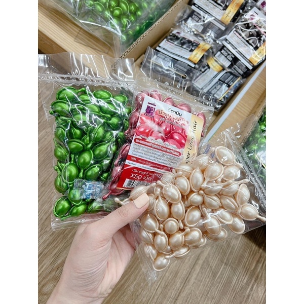 Viên serum dưỡng tóc Super Long Hair Thái Lan 1 bịch 50viên