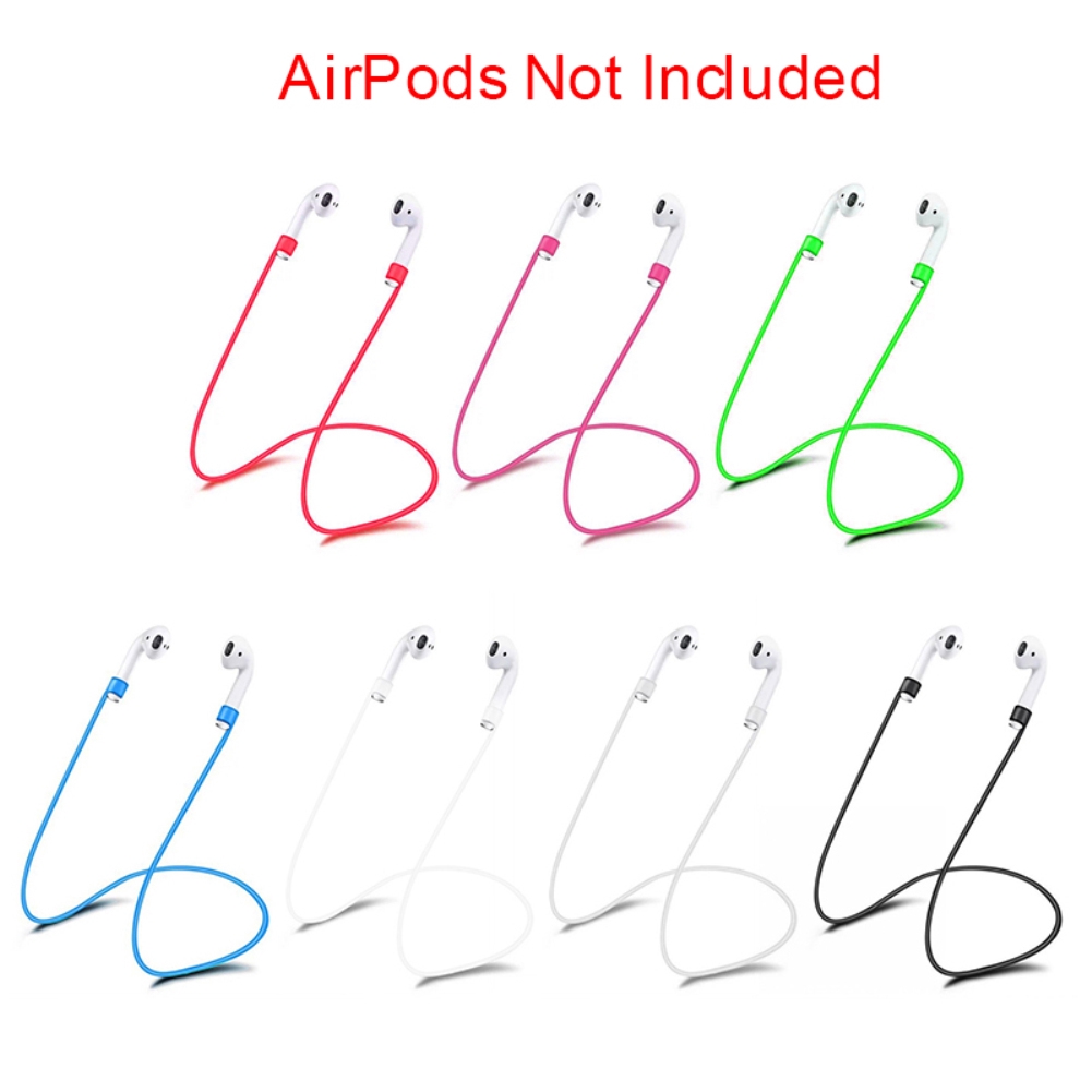 Sale 70% Dây đeo cổ bằng Silicon chống lạc cho Apple Airpods, White Giá gốc 33,000 đ - 24C135