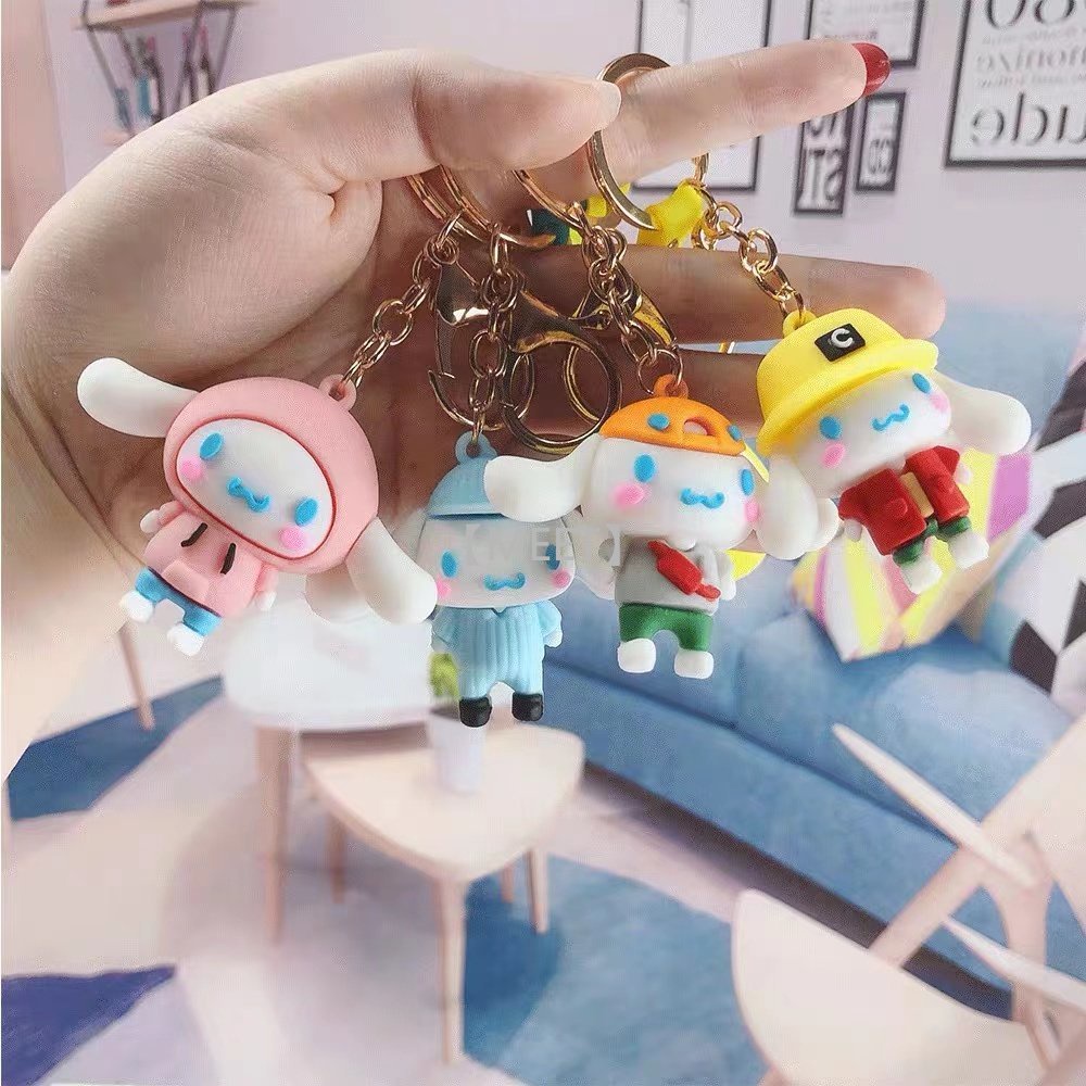 Túi Phụ Kiện 1 Cái/Túi Hình Chú Chó Tai To Hoạt Hình DIY Bằng Đất Sét Mềm Làm Đồ Trang Sức Thủ Công