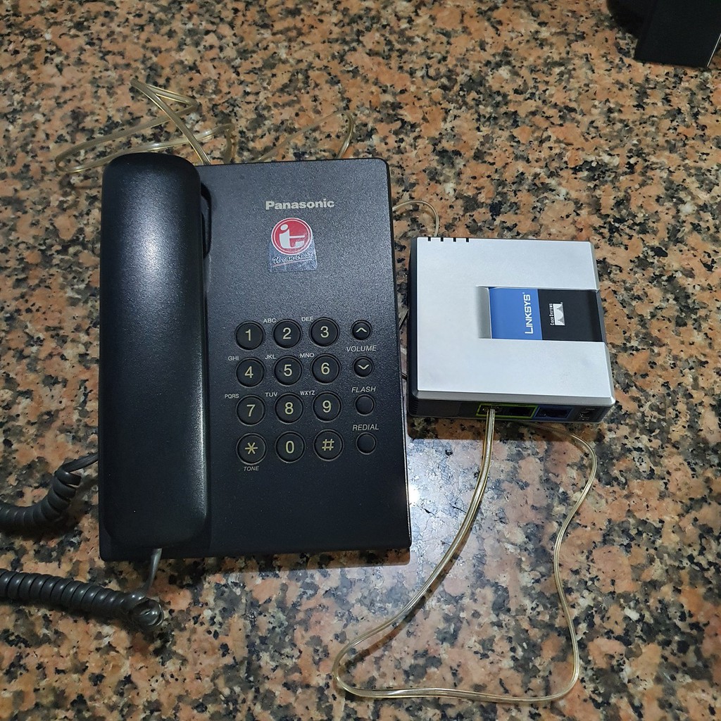 Ốp Điện Thoại Ip Phone Linksys Pap2t 2 Fxs Sip Protokol Voip | BigBuy360 - bigbuy360.vn