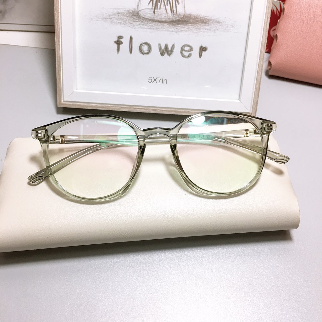 [Gía siêu rẻ] Gọng kính tròn 203 nhận cắt mắt cận viễn loạn