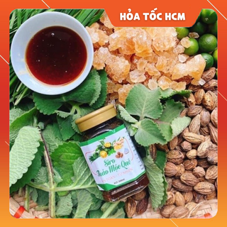 Siro ho thảo mộc - an toàn và 100% thành phần tự nhiên