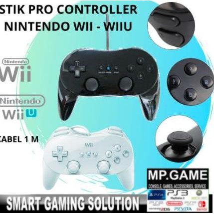 Tay Cầm Chơi Game Nintendo Wii- Wiiu / Stick Wiiu - Black Kw8