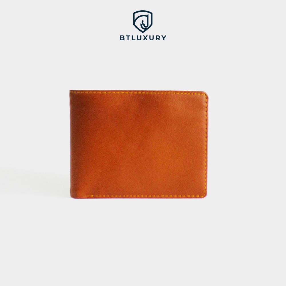 Ví nam Fantastic kiểu ngang, da bò Nappa cao cấp, mềm mịn, độ bền cao, bảo hành 12 tháng, Thương hiệu BTLUXURY