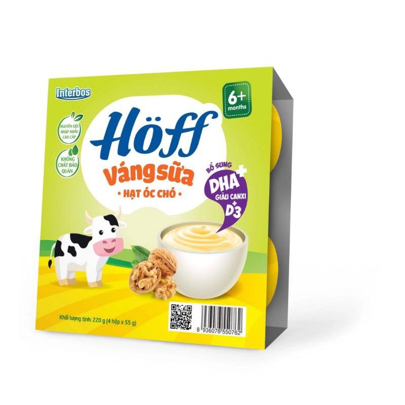 Váng Sữa Hạt Óc chó Hoff (48 hộp)