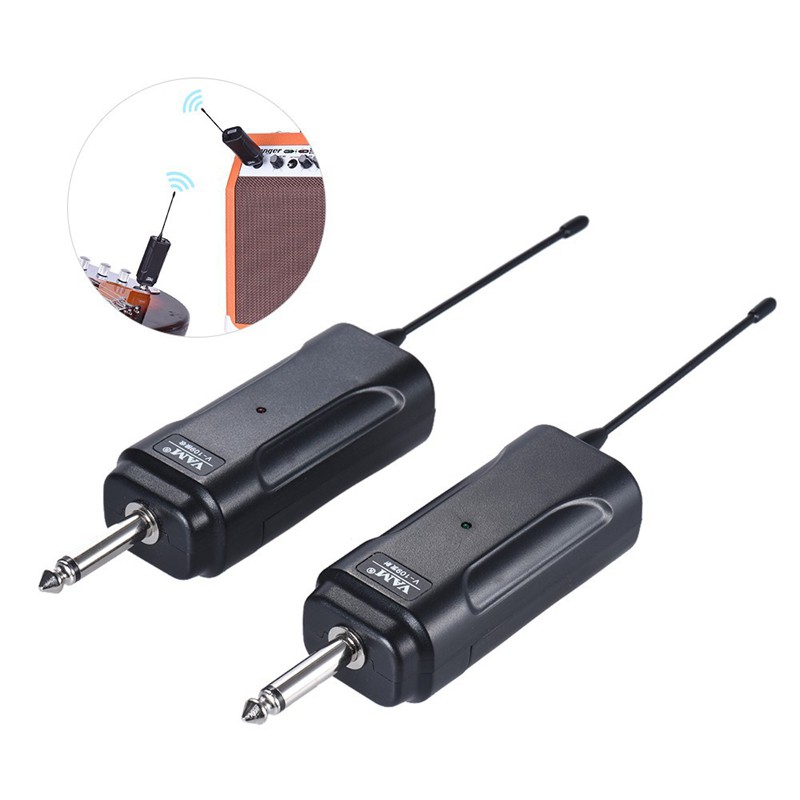 Bộ thu phát tín hiệu âm thanh không dây cho guitar bass điện violin#K0