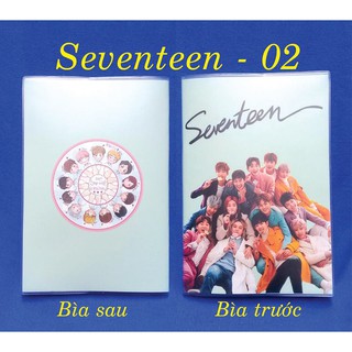 Sổ Tay Seventeen - có nhiều mẫu Kpop (S.Coups, Jeonghan, Joshua, Hoshi, Wonwoo, Woozi, Mingyu, The8, Seungkwan, Vernon)