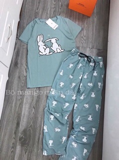 Bộ mặc nhà chất cotton siêu kute
