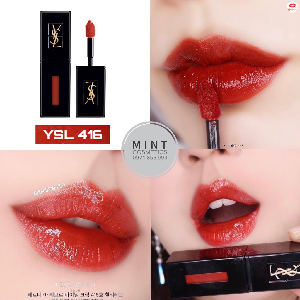 Son YSL Rouge Pur Couture The Slim Glow Matte, Son Ysl Tatouage Couture Velvet Cream Matte Đủ màu full size box | BigBuy360 - bigbuy360.vn