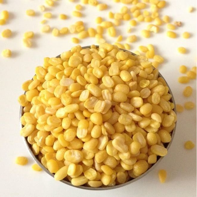 Đậu xanh bóc vỏ 500g - Dùng nấu chè, nấu xôi