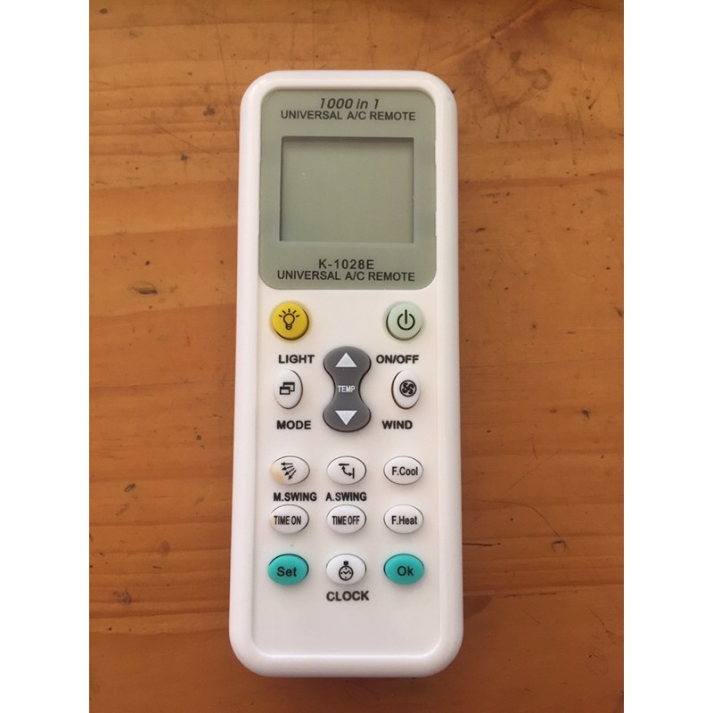 điều khiển điều hoà đa năng K-1028E