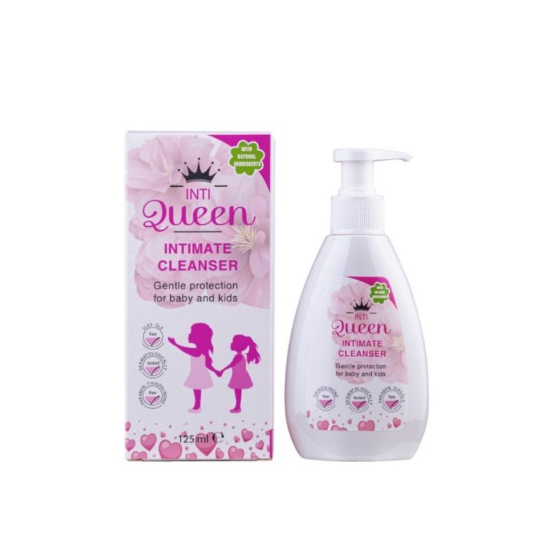 Dung dịch vệ sinh bé gái QUEEN INTIMATE CLEANSER ⚡ Tặng quà ⚡ Dùng cho các bé gái từ 01 đến 14 tuổi