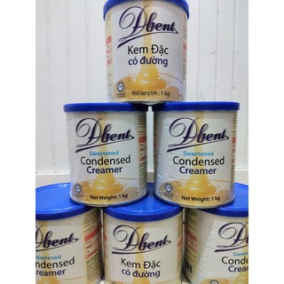 SỮA ĐẶC DBENT CÓ ĐƯỜNG 1KG DATE XA