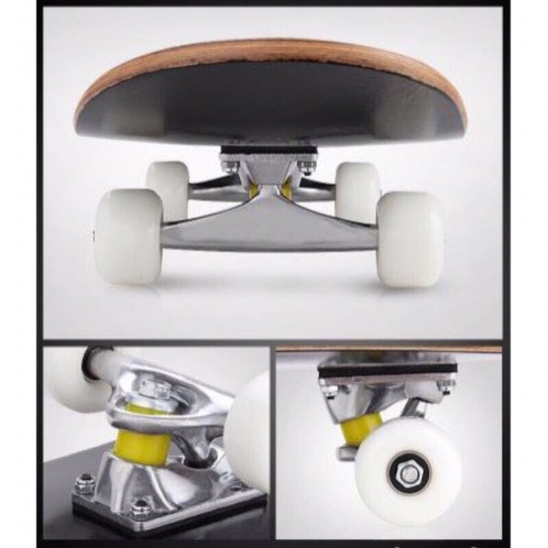 Ván Trượt Skateboard Gỗ Phong 7 Lớp , Mặt Nhám Cao Cấp, Ván Trượt Thể Thao Chuyên Nghiệp