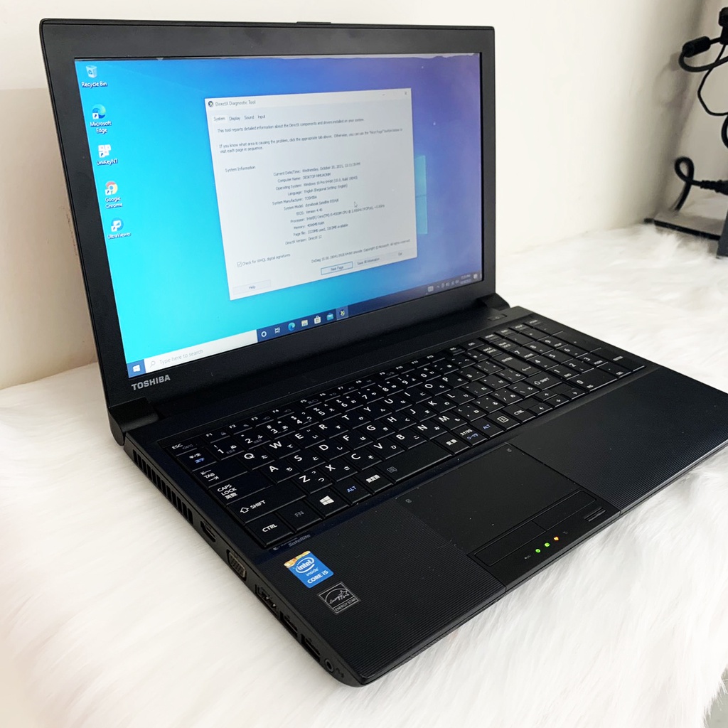 Laptop toshiba I5 4300m, ram 4gb, ssd 128gb, 15.6in | WebRaoVat - webraovat.net.vn