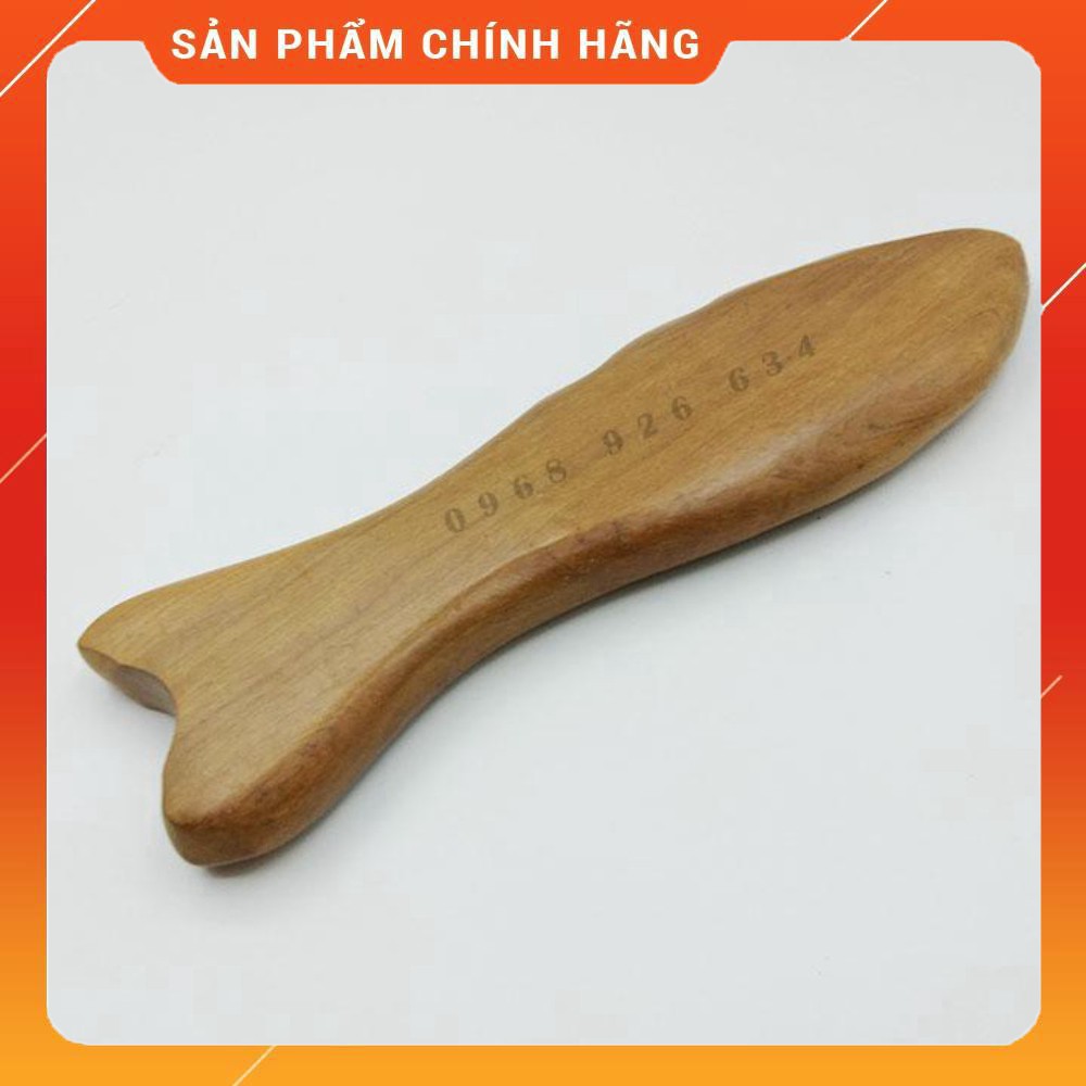 Dụng cụ massage toàn thân 📌FREESHIP📌Dụng cụ Mát xa hình cá bằng gỗ - Trẻ hóa làn da của bạn một cách