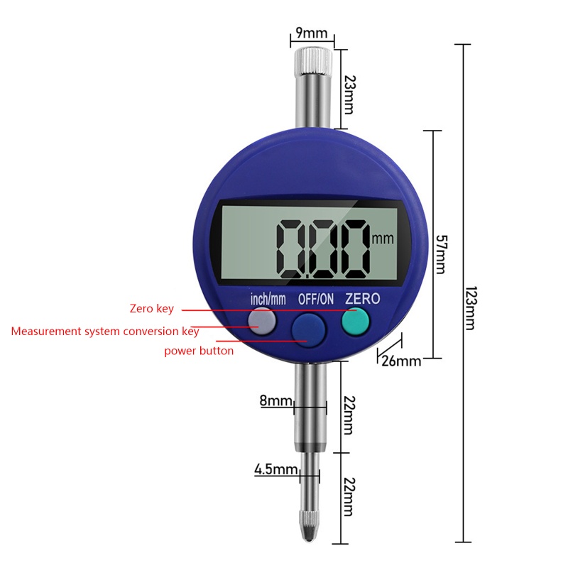 Đồng Hồ Đo Chỉ Số Điện Tử 0 01mm Chuyên Dụng