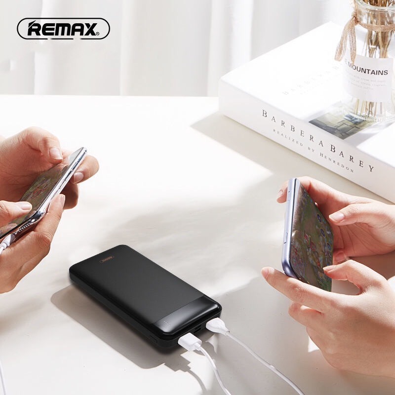 Sạc Dự Phòng 10000mah Remax RPP-147 Jany Series 2 cổng USB chính hãng