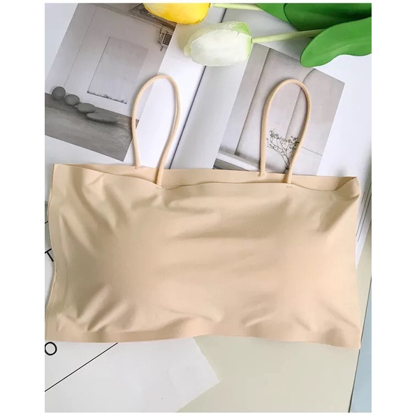 Áo Lót Nữ ❤️FREESHIP❤️ Áo Bra Đúc Su Quây 2 Dây 8881 HOT - BRA 267