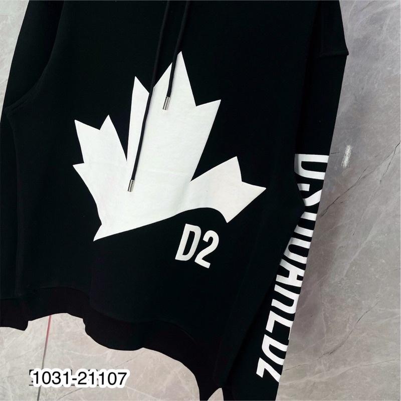 Áo Hoodie DSQ Chất Nỉ Hoạ Tiết Siêu Đẹp - Áo Nỉ Hoodie Nam DSQ Cao Cấp