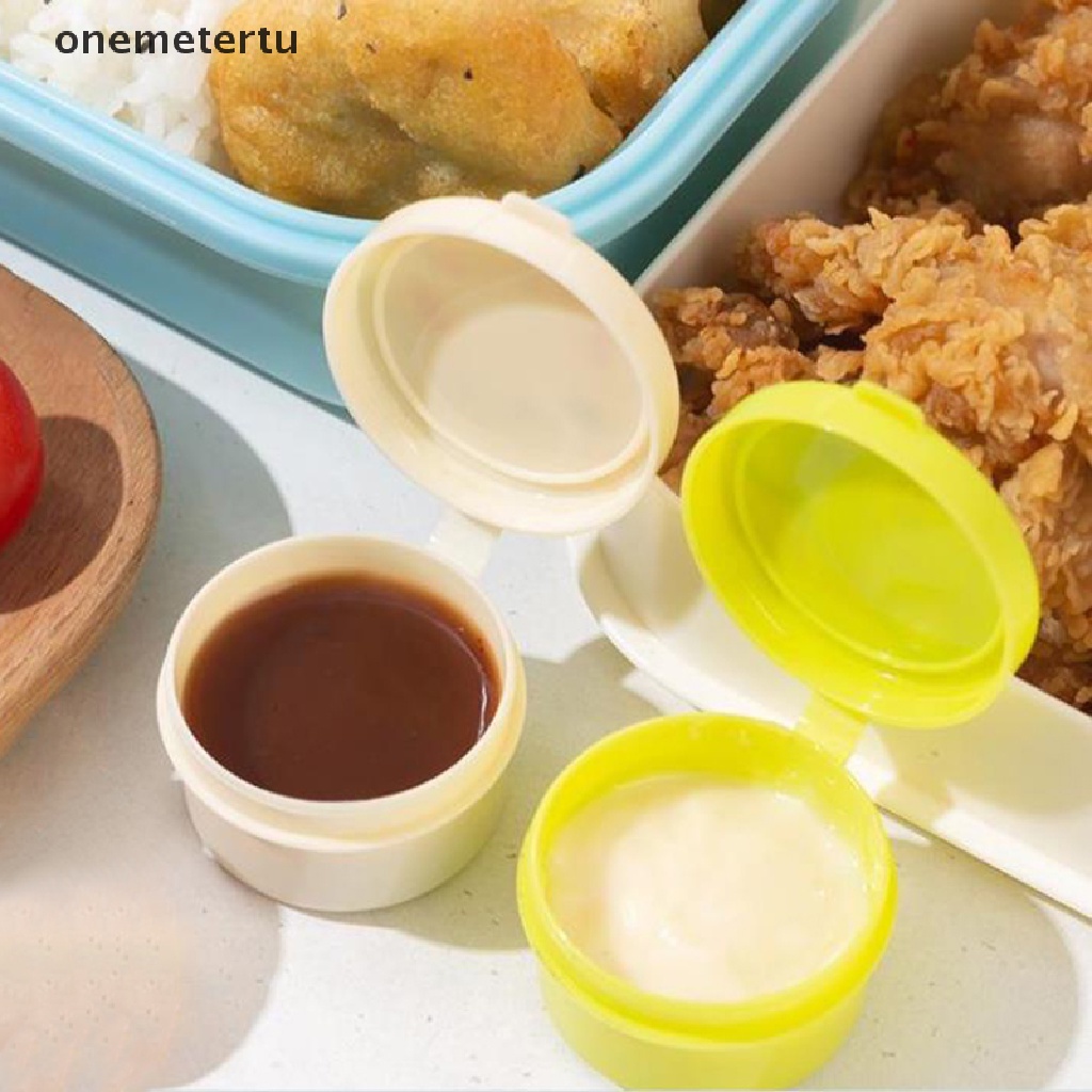 Set 3 Hộp Đựng Nước Sốt Mini Họa Tiết Hoạt Hình Dễ Thương Cho Bé