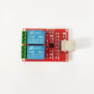 Module Relay 2 Kênh Kết Nối Máy Tính Qua Cổng USB