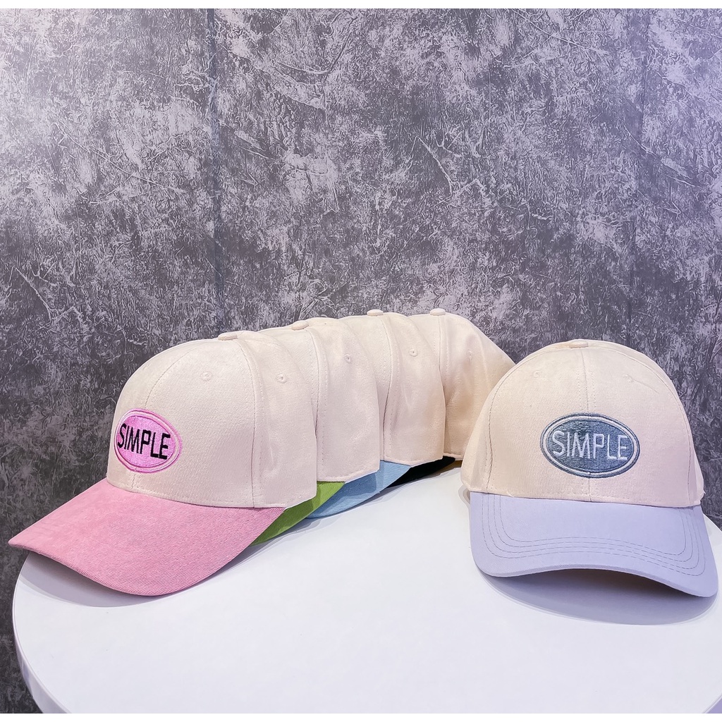 Mũ lưỡi trai Nhung cao cấp Hagu 401 phong cách Ulzzang form unisex nam nữ