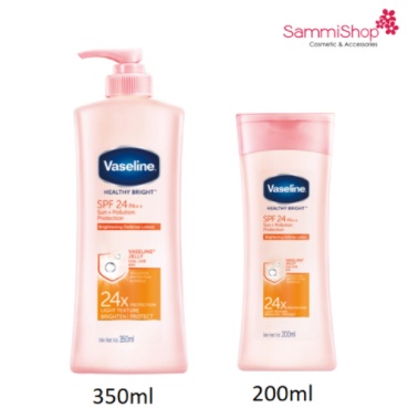 Sữa dưỡng thể Vaseline Healthy Bright SPF 24 PA++ Sun Pollution Protection