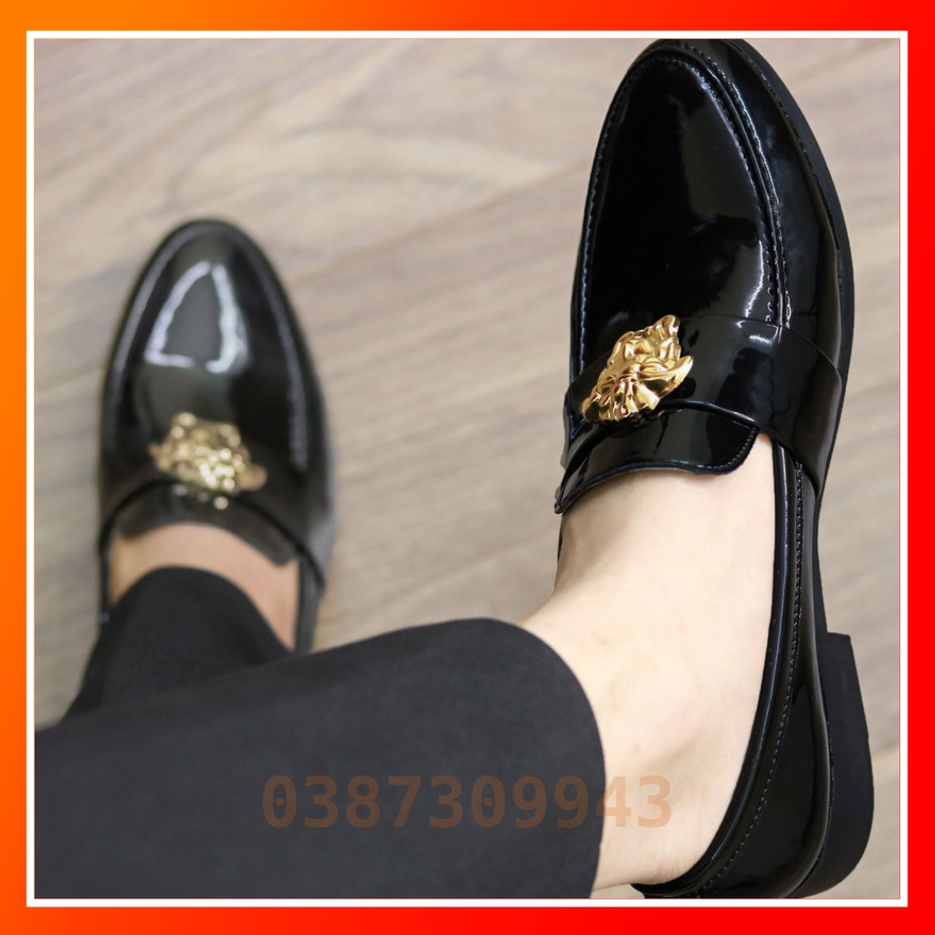 Giày Lười Nam Hàn Quốc Đẹp Giá Rẻ Nhất Tại Hà Nội - Da Bóng - Đế Khâu Chắc Chắn - Mã l182 ️🏑