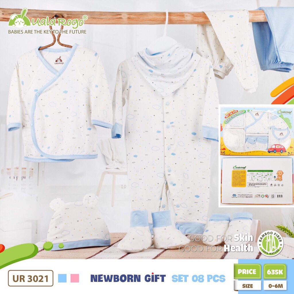 SET 8 MÓN CHO BÉ SƠ SINH UR 3021 UALA ROGO