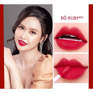 ĐỎ RUBY QUYẾN RŨ - Son kem lì chính hãng