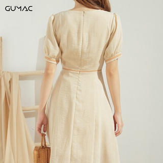 Đầm phối viền TTMT DA690 GUMAC