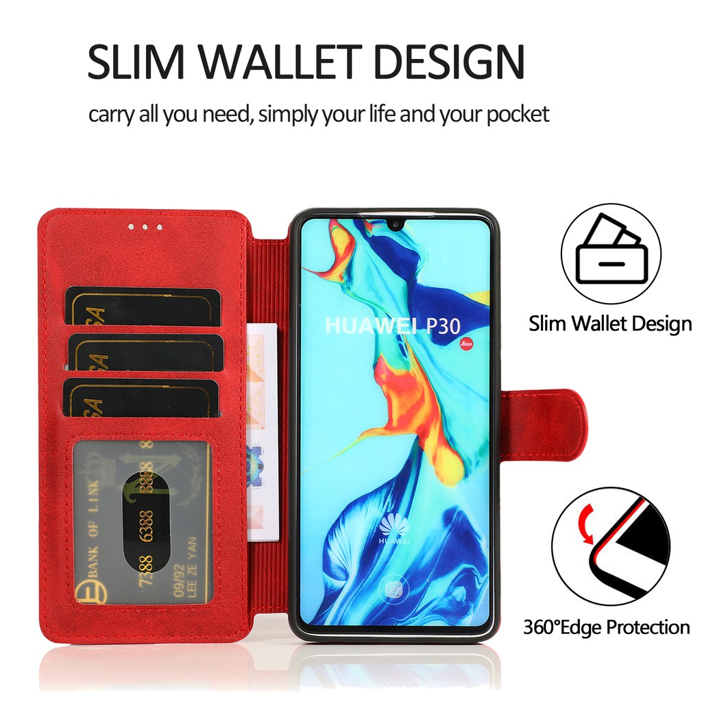 Bao da điện thoại mềm chống sốc thiết kế có ngăn thẻ cho SAMSUNG J4 J6 J8 J730 J7 Pro Plus Redmi K20 Pro | BigBuy360 - bigbuy360.vn