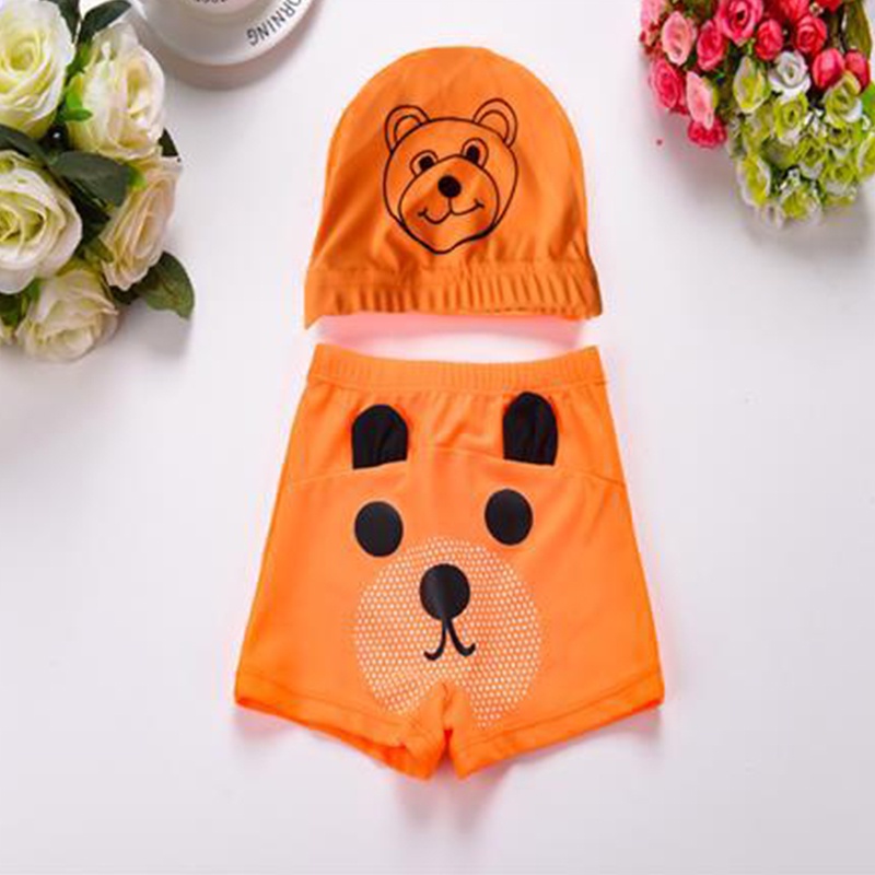 Quần bơi boxer in họa tiết thời trang nhanh khô dành cho bé trai