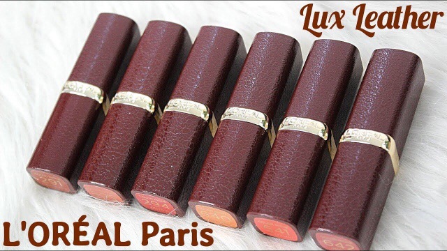 Son Lì Mượt Môi L'Oreal Paris Luxe Leather Limited Edition Lipstick 3.7g | BigBuy360 - bigbuy360.vn