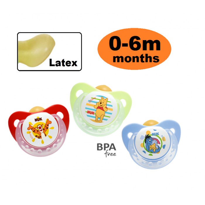 [Mã LIFEDC1012 giảm 250K đơn 500K] Ty ngậm Nuk Disney đôi sleeptime đủ size