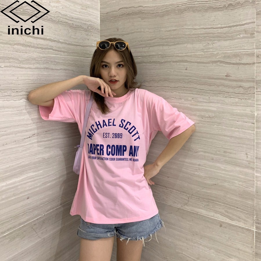 [Mã BMLTM50 giảm đến 50K đơn 99K] Áo thun tay lỡ INICHI A644 form rộng oversize nam nữ áo phông unisex