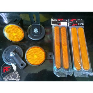 Mắt mèo phản quang xe máy tròn Trước-Sau