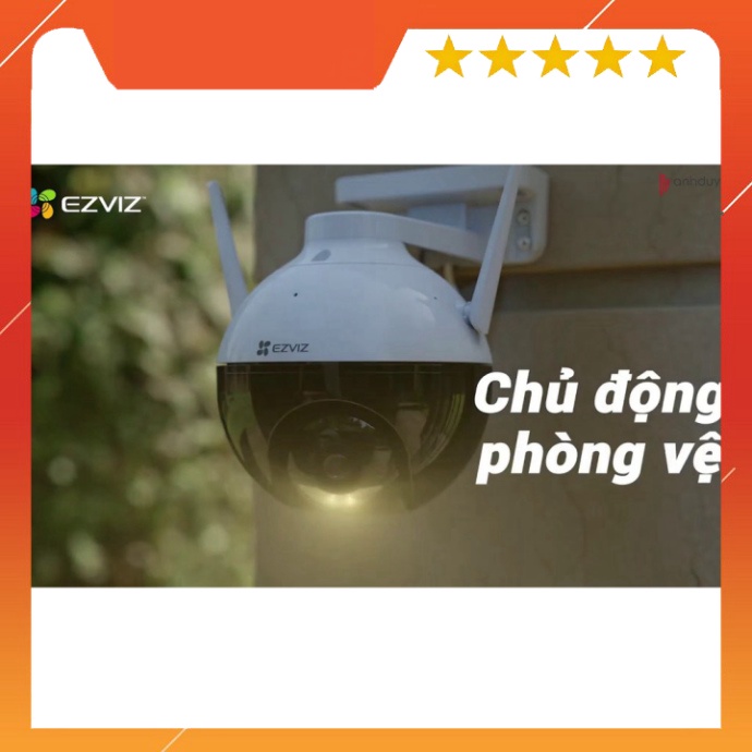 Camera ngoài trời wifi EZVIZ C8C Full HD 1080P xoay 360 độ Tích hợp AI -Có màu ban đêm , ezviz c6n