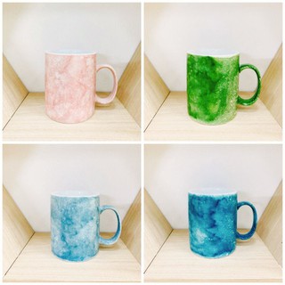 Cốc uống nước,cốc uống trà quai C VÂN ĐÁ - Gốm sứ Bát Tràng 350ml