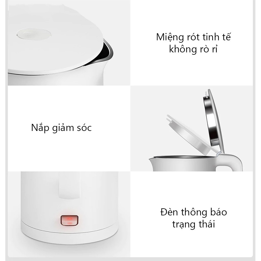 Ấm Đun Nước Mijia Electric Kettle 1A