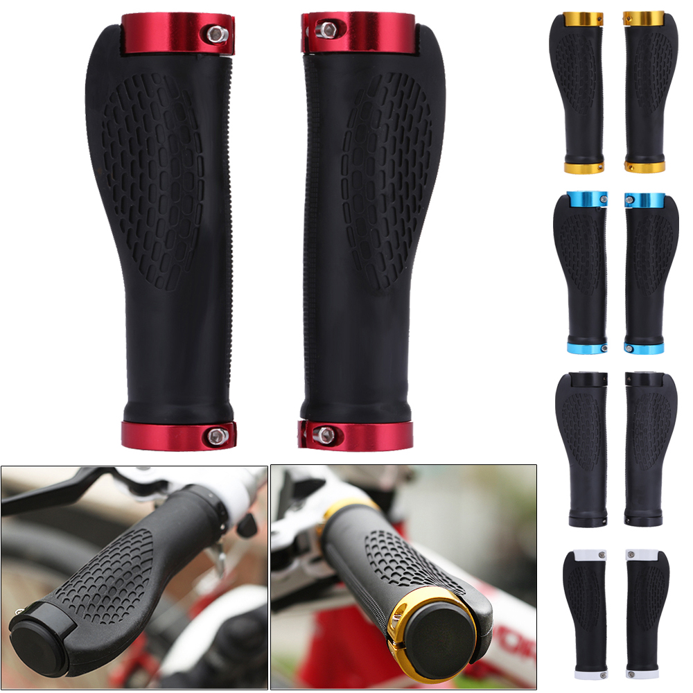 Cặp vỏ bọc tay lái xe đạp bằng cao su chống trượt nhiều màu tùy chọn