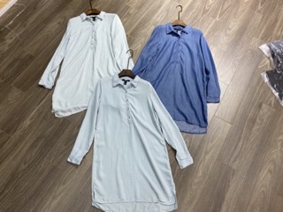 Đầm sơ mi denim F21