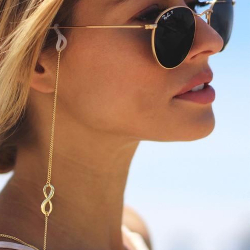 Dây đeo gọng kiếng chống rơi rớt charm vô cực so cool so hot