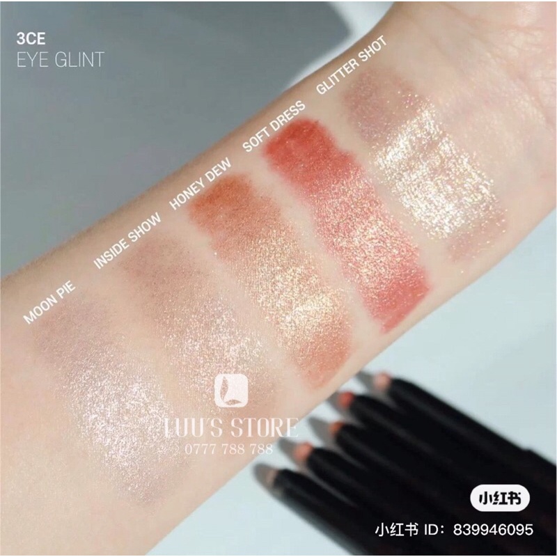 Nhũ Mắt 3CE Eye Glint Dạng Bút