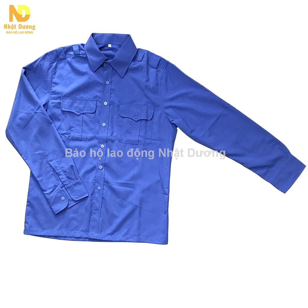 Áo bảo vệ dài tay BV01 theo thông tư 08 vải kate mỹ full size