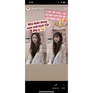 TÓC MÁI THƯA THẬT - Tóc mái thật cao cấp